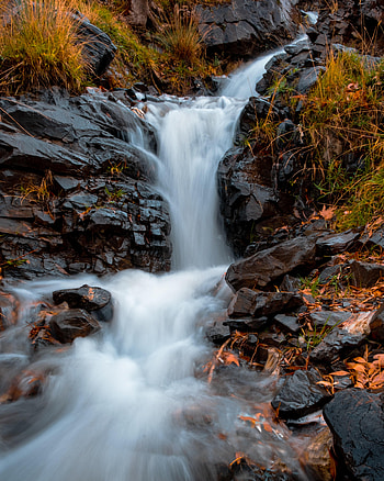 Nature, Water, Rivers, Grass, Stones, Flow, Stream HD phone wallpaper