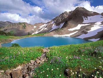 Landscape, Mountains, Lakes HD wallpaper