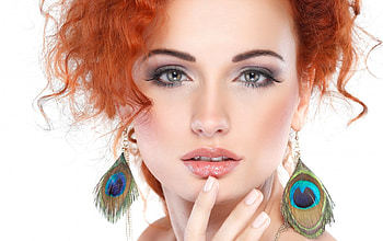Redheads, style, luminosity, beauty HD wallpaper