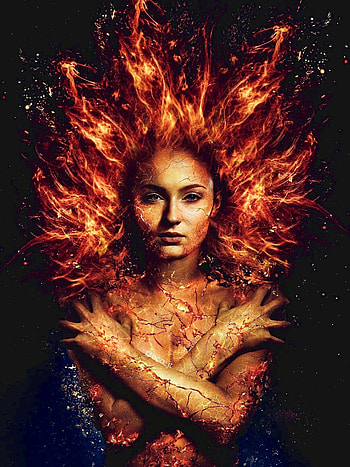 Artwork, Phoenix HD phone wallpaper