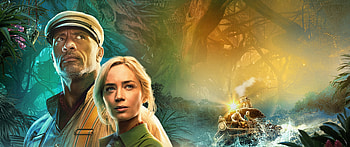 Jungle Cruise , Dwayne Johnson and Emily Blunt, Exciting summer release, Action-packed adventure HD wallpaper
