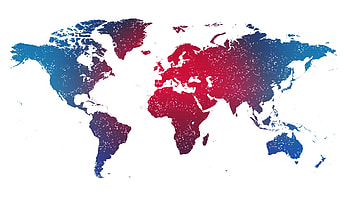 Flat world map, Map HD wallpaper