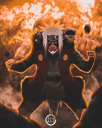 Jiraiya, naruto, pervysage, edits, fyp, anime HD phone wallpaper