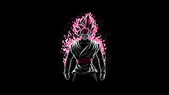 Battle Fire Black Rose Dragon Ball Z , anime, dragon-ball-z, artwork HD wallpaper