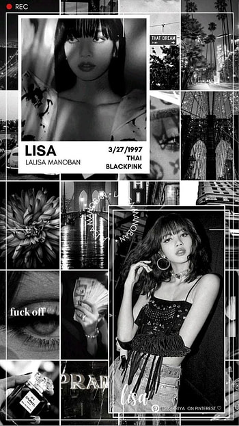 Lisa, KPOP, DARK, BLACKPINK, HYLT HD phone wallpaper