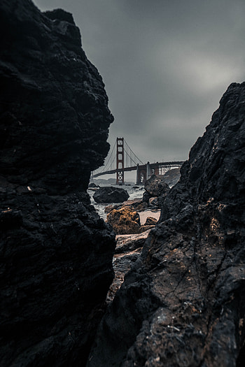 Nature, Rivers, Stones, Rocks, Shore, Bank, Bridge HD phone wallpaper