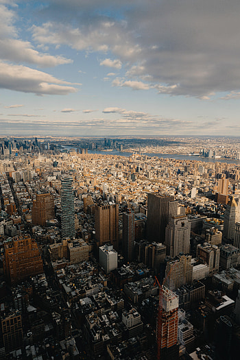 Cities, City, Building, View From Above, Megapolis, Megalopolis, New York HD phone wallpaper