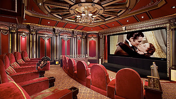 Home theater interior, Movie sets, Halogenius HD wallpaper
