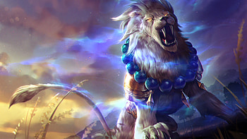Lion Roar Colorful Fantasy Artwork, lion, roar, artist, artwork, digital-art, fantasy, colorful HD wallpaper