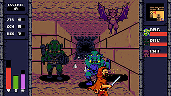 : Retro Dungeon Adventure - UFO 50, video game, UFO 50 HD wallpaper