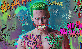 Jared Leto, Joker, fanart HD wallpaper