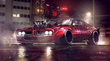 Dodge Charger Artwork , dodge-charger, artist, deviantart, artwork, digital-art, cars HD wallpaper