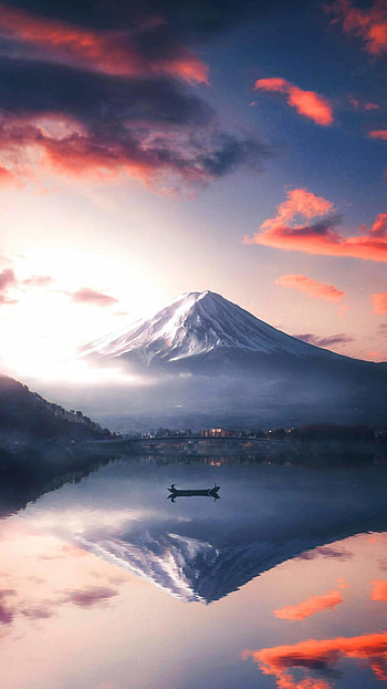 Mount Fuji , Backgrounds, Travels HD phone wallpaper