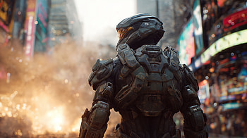 Halo Infinite — Spartan Exoskeleton, video game, Halo HD wallpaper