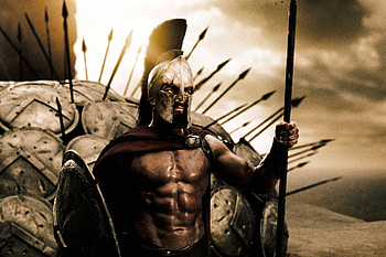 300 Spartans, Film , Leonid army, Epic battle HD wallpaper