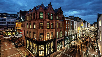 Grafton Street, Dublin HD wallpaper