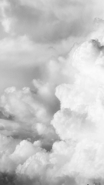 White clouds , background, Tranquil beauty HD phone wallpaper