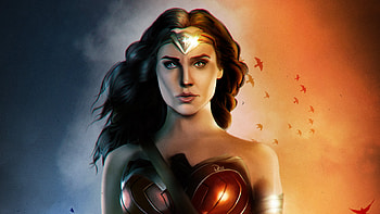 Wonder Woman Gal Gadot Fanartwork, wonder-woman, superheroes, artist, artwork, deviantart, digital-art HD wallpaper