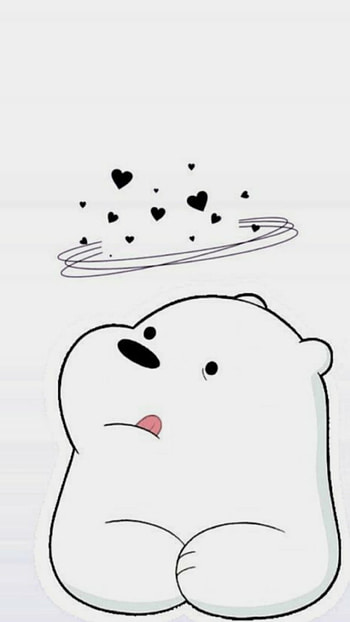 Bear, Sky, nose, Beautiful, Cute, White HD phone wallpaper