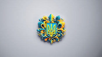 Golden Trident of Ukraine — Ultra, Ukraine HD wallpaper