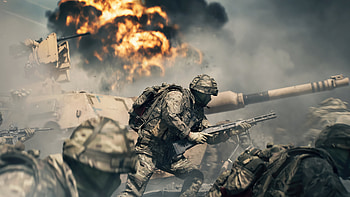 video game, Battlefield 6, Battlefield, explosion, soldier HD wallpaper
