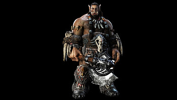 Durotan, Warcraft movie character, Jihoon Han artwork HD wallpaper