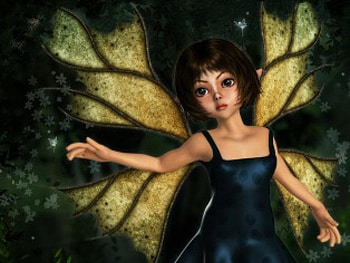 Fairy, abstract, fantasy HD wallpaper