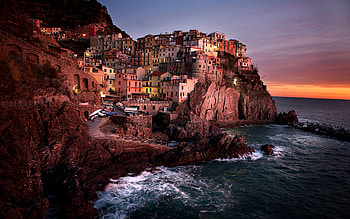 stay a while, sea, graphy, villa, houses, beach, baurty, nature, water, ocean HD wallpaper