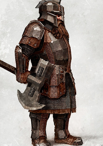 Dwarves of Erebor, Weta Workshop design, Battle of Five Armies, Fantasy dwarf HD phone wallpaper