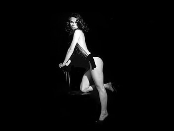 Black and White, lady, , black-and-white, cool, beautiful HD wallpaper