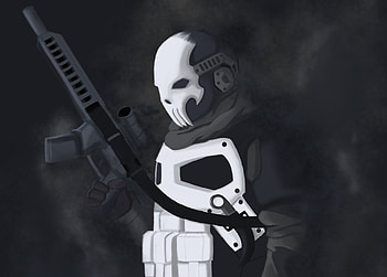 Armored Punisher Artwork, the-punisher, artwork HD wallpaper
