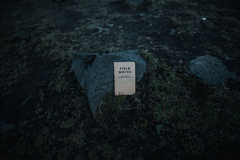 Grass, Rock, Words, Land, Earth, Stone, Inscription, Notebook, Notepad HD wallpaper