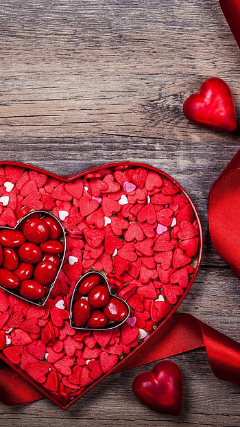 Valentines Aesthetic, Heart HD phone wallpaper