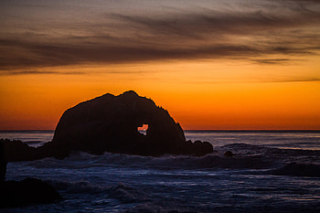 Sunset Beach , sunset, beach, nature HD wallpaper