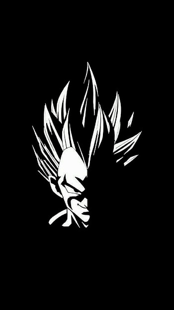 Dark Vegeta , Black and White Vegeta HD phone wallpaper