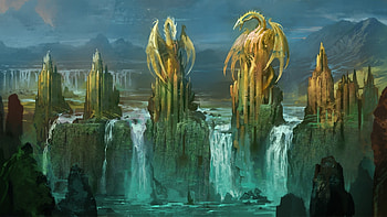 Fantasy, Dragons HD wallpaper