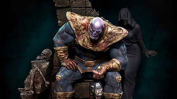 Thanos, art laptop , High definition, Epic marvel artwork HD wallpaper