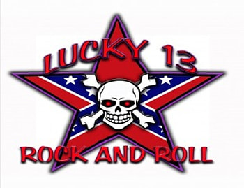 Lucky 13 Confederate Flag, lucky 13, confederate, flag HD wallpaper