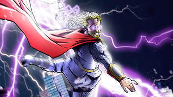 Thor Arts, thor, artwork, art, digital-art, superheroes, behance HD wallpaper