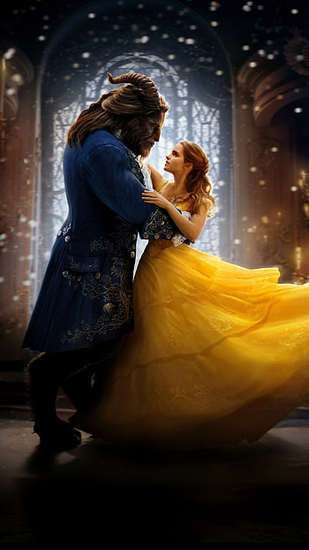 Beauty and the Beast animation, Sensational movie, Captivating visuals, Memorable characters HD phone wallpaper
