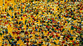 Lego minifigures, , Toy-inspired visuals, Playful design HD wallpaper