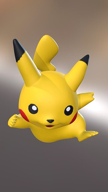 Best Pikachu, 3D, Cartoon, 3 d HD phone wallpaper