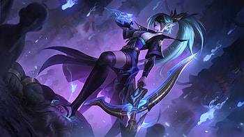 Vayne League Of Legends Fantasy Art , vayne, league-of-legends, games, artwork, digital-art, fantasy-girls HD wallpaper