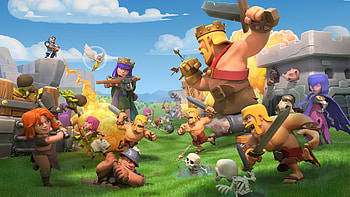 Clash of Clans Epic Battle, video game, Clash of Clans HD wallpaper
