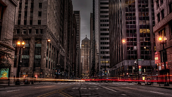 City Street graphy, graphy, city, night, word, lights HD wallpaper