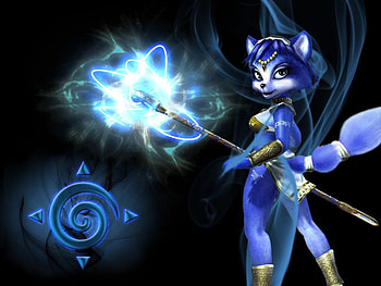 krystal, fox HD wallpaper