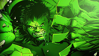 Green Big Hulk, hulk, superheroes, artwork, artist, artstation HD wallpaper