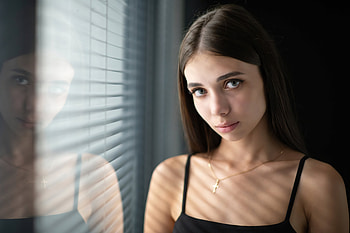 Girl Depth Eyes Closeup , girls, model HD wallpaper