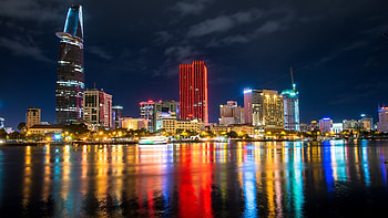 Ho Chi Minh City, Global metropolis, Diverse community, Thriving economy HD wallpaper