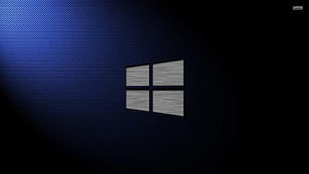 Metal Windows 10 on carbon fiber - Computer . HD wallpaper